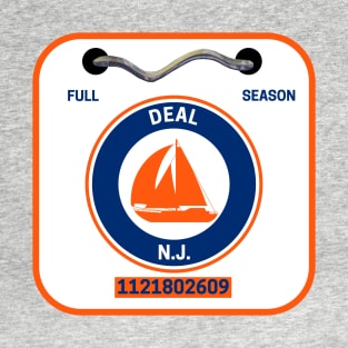 Deal New Jersey Beach Badge T-Shirt